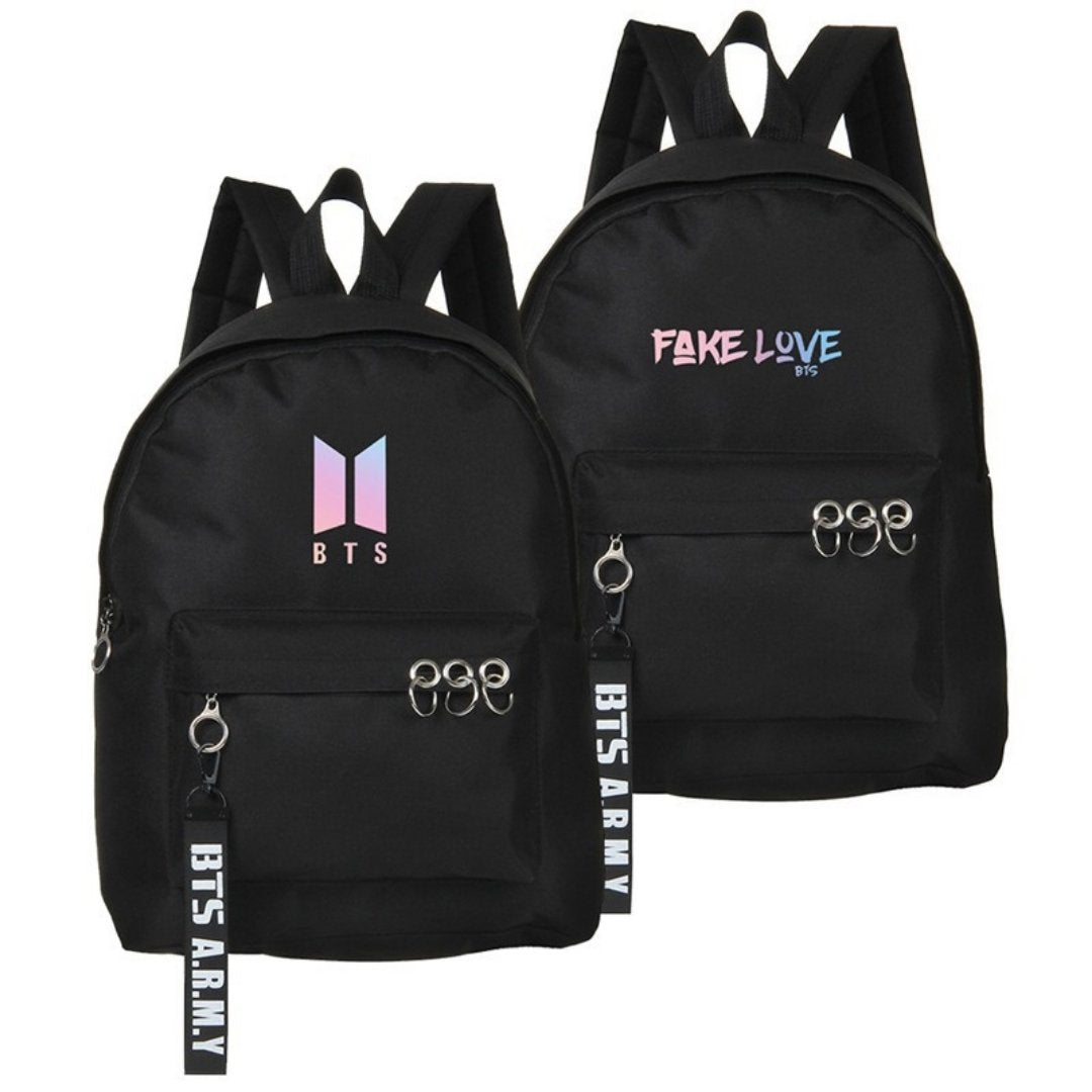 Bts backpack with charger on sale