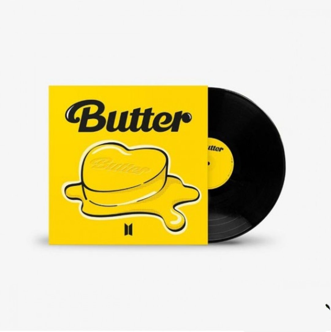 BTS Butter レコード LP カセットテープ BTS BUTTER - 公式 7 インチ限定版 LP + カセットテープ – Kpop Omo