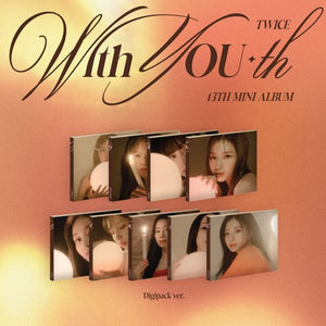 Twice Mini Album Vol. 13 – With YOU-th (Digipack Ver.) (9 Version Set)