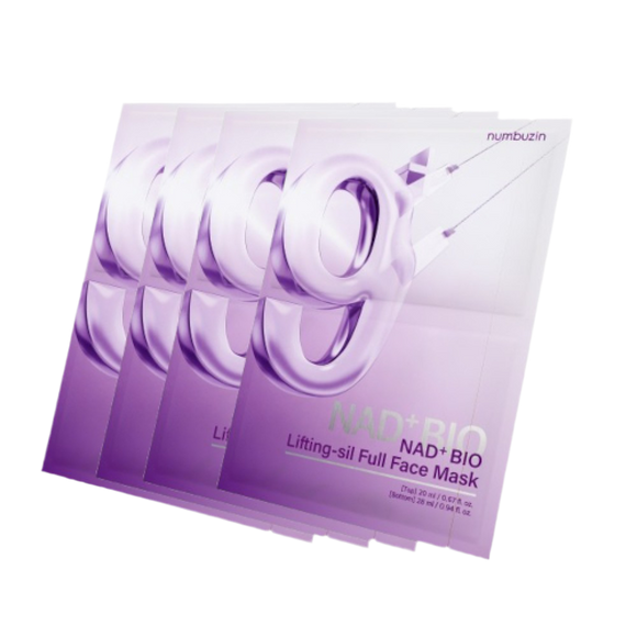 *PRECOMMANDE* [Numbuzin] No.9 NAD Bio Lifting Full Cover Facial Mask (4ea)