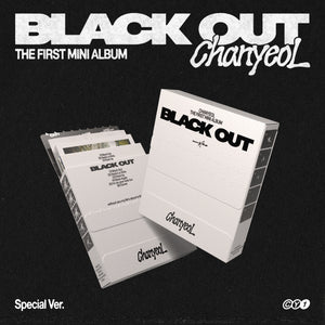 CHANYEOL The 1st Mini Album – Black Out (Special Ver.)