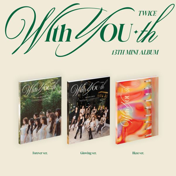 Twice Mini Album Vol. 13 – With YOU-th (3 Version Set)