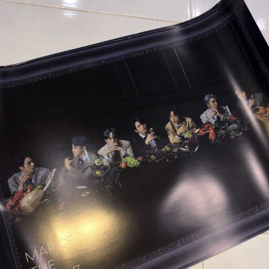 BTS MAP OF THE SOUL 7 : Official poster(Random ver) – KOREAN