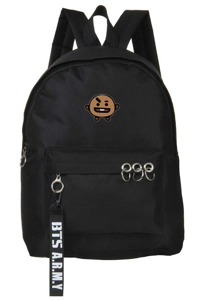 Bt21 School Bag Buy BT21 Printed Trolley Backpack 18 Inches Online