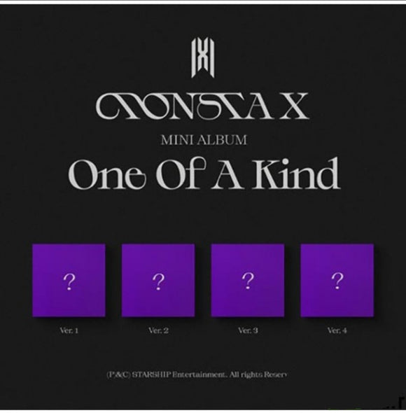 MONSTA X Mini Album - One Of A Kind (Random)